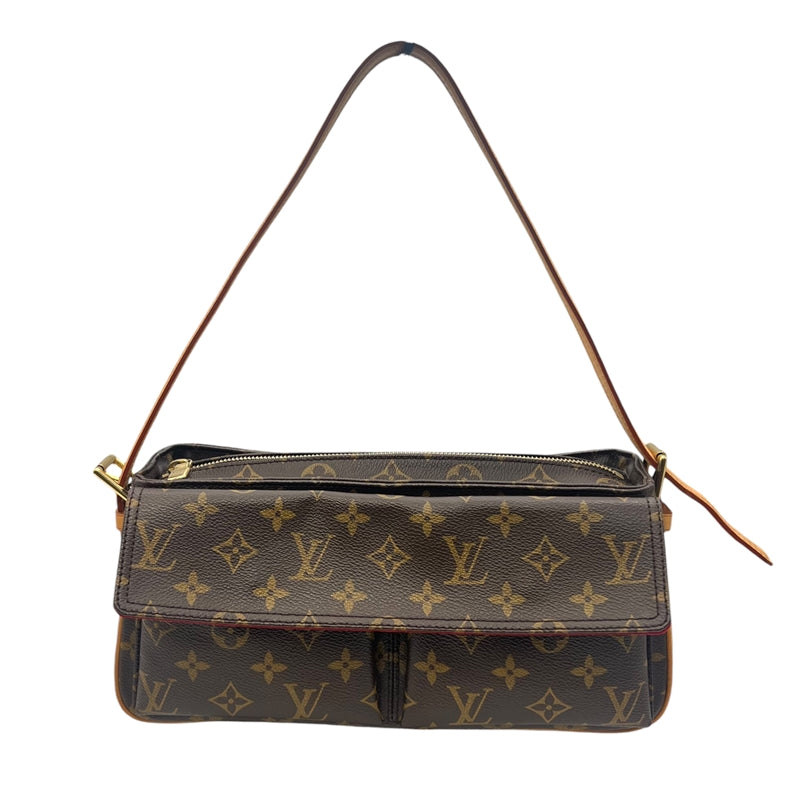 ルイ・ヴィトン LOUIS VUITTON ヴィバシテMM M51164 モノグラム・キャンバス レディース ショルダーバッグ