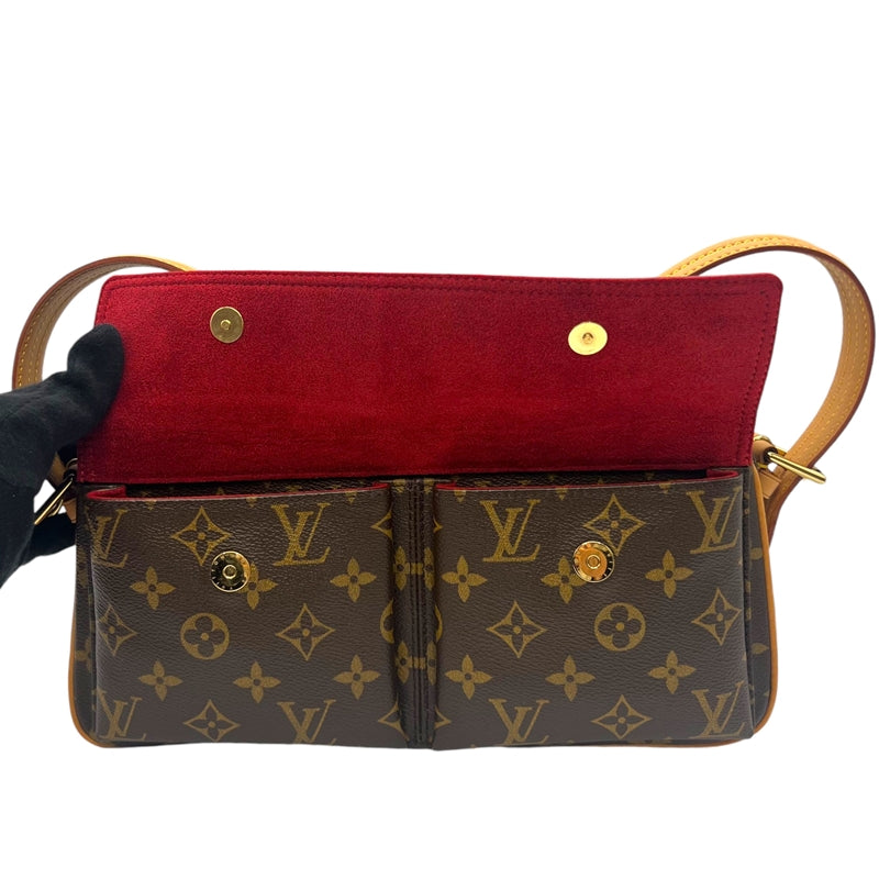 ルイ・ヴィトン LOUIS VUITTON ヴィバシテMM M51164 モノグラム・キャンバス レディース ショルダーバッグ