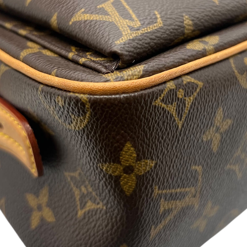 ルイ・ヴィトン LOUIS VUITTON ヴィバシテMM M51164 モノグラム・キャンバス レディース ショルダーバッグ