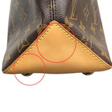 ルイ・ヴィトン LOUIS VUITTON ウィルシャーMM M45644 ブラウン PVC レディース トートバッグ