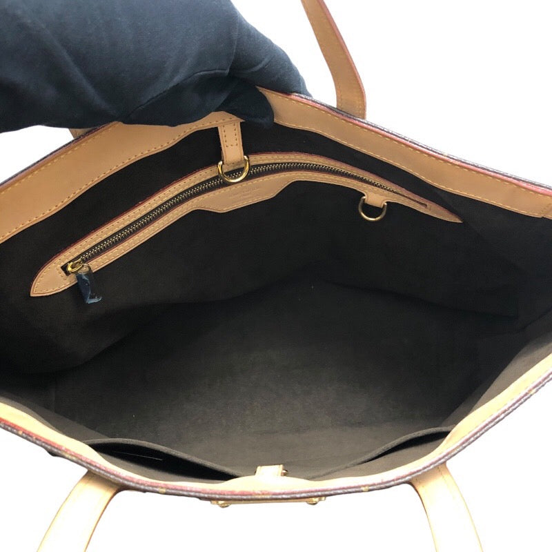 ルイ・ヴィトン LOUIS VUITTON ウィルシャーMM M45644 ブラウン PVC レディース トートバッグ