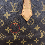 ルイ・ヴィトン LOUIS VUITTON ウィルシャーMM M45644 ブラウン PVC レディース トートバッグ