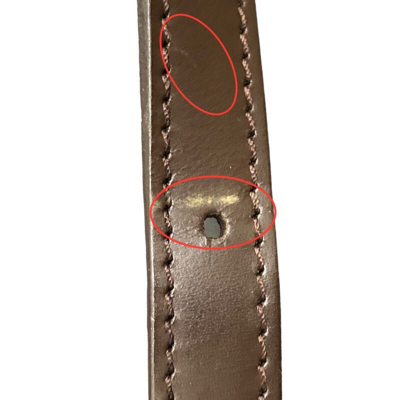 ルイ・ヴィトン LOUIS VUITTON ミュゼットサルサ ショート N51260 エベヌ ダミエキャンバス PVC レディース ショルダーバッグ