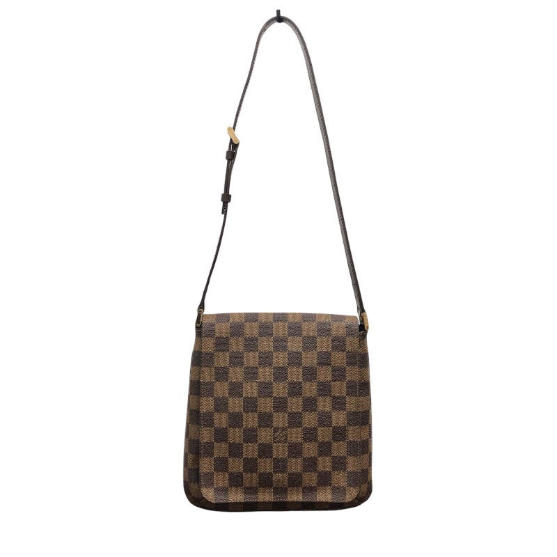 ルイ・ヴィトン LOUIS VUITTON ミュゼットサルサ ショート N51260 エベヌ ダミエキャンバス PVC レディース ショルダーバッグ