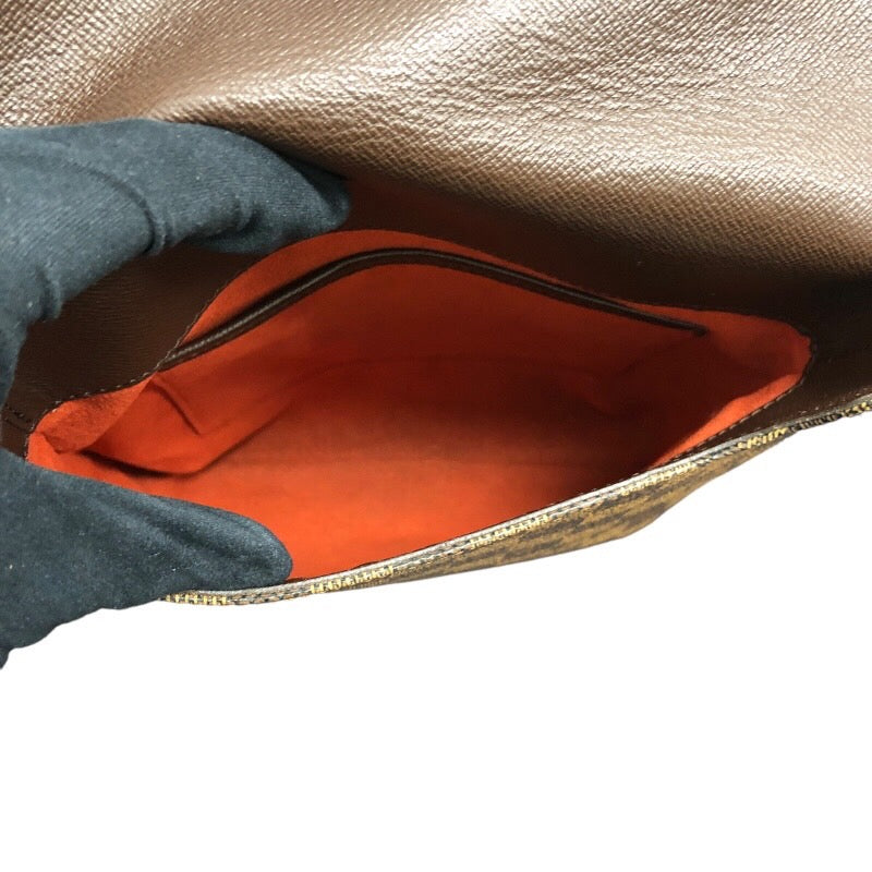 ルイ・ヴィトン LOUIS VUITTON ミュゼットサルサ ショート N51260 エベヌ ダミエキャンバス PVC レディース ショルダーバッグ