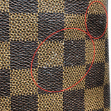 ルイ・ヴィトン LOUIS VUITTON ミュゼットサルサ ショート N51260 エベヌ ダミエキャンバス PVC レディース ショルダーバッグ