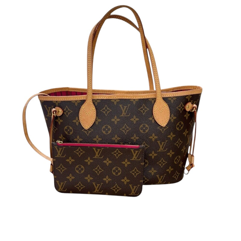 ルイ・ヴィトン LOUIS VUITTON ネヴァーフルPM M41245 ブラウン ゴールド金具 モノグラム レディース トートバッグ |  中古ブランドリユースショップ OKURA(おお蔵)