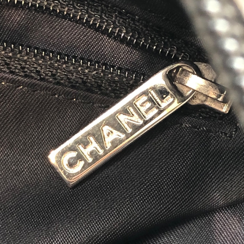 シャネル CHANEL パリビアリッツPM A34208 ブラック PVC レディース ハンドバッグ