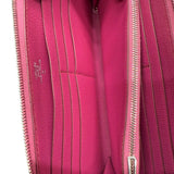 エルメス HERMES アザップロング □M刻印 フューシャピンク アリゲーター レディース 長財布