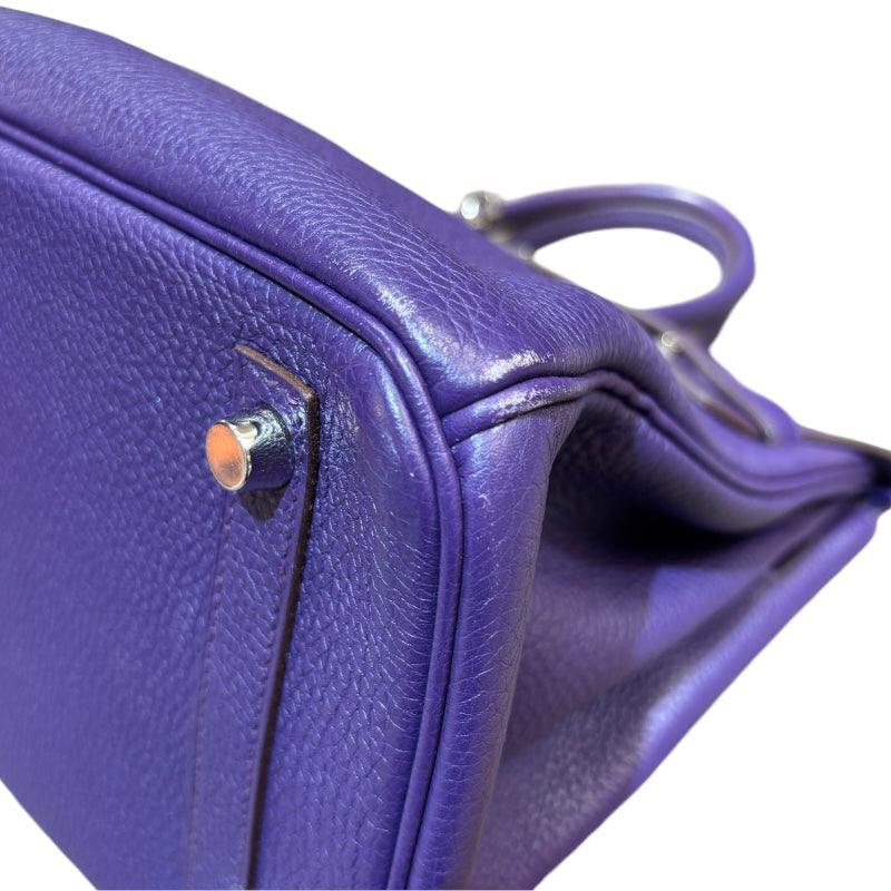 エルメス HERMES バーキン30 □N刻 シルバー金具 トゴ レディース ハンドバッグ