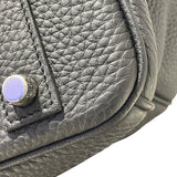 エルメス HERMES バーキン40 □R刻 ブラック/SV金具 トゴ レディース ハンドバッグ