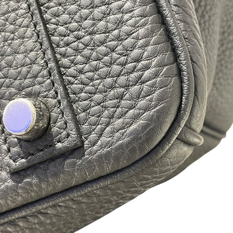 エルメス HERMES バーキン40 □R刻 ブラック/SV金具 トゴ レディース ハンドバッグ