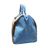 ルイ・ヴィトン LOUIS VUITTON スピーディ30 M43306 マスターズコレクション・ターナー/ブルー レザー レディース ハンドバッグ