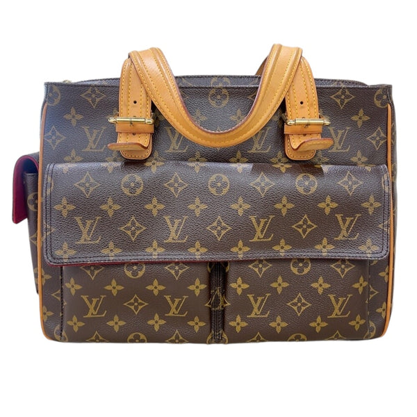 ルイ・ヴィトン LOUIS VUITTON ミュルティプリ・シテ M51162 ブラウン モノグラム レディース ハンドバッグ