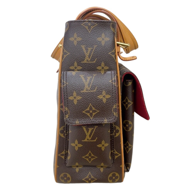 ルイ・ヴィトン LOUIS VUITTON ミュルティプリ・シテ M51162 ブラウン モノグラム レディース ハンドバッグ