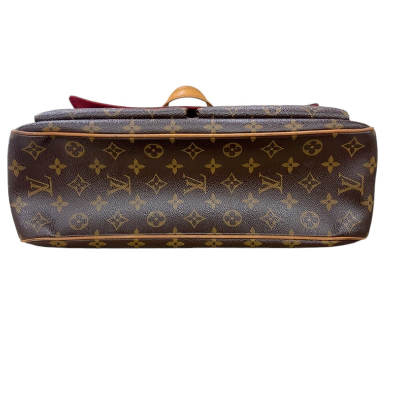 ルイ・ヴィトン LOUIS VUITTON ミュルティプリ・シテ M51162 ブラウン モノグラム レディース ハンドバッグ