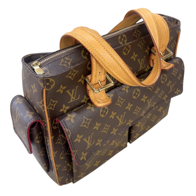 ルイ・ヴィトン LOUIS VUITTON ミュルティプリ・シテ M51162 ブラウン モノグラム レディース ハンドバッグ