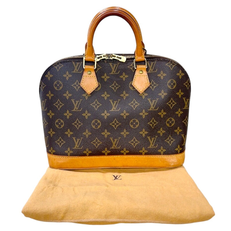 ルイ・ヴィトン LOUIS VUITTON アルマ M51130 ブラウン ゴールド金具 モノグラム レディース ハンドバッグ |  中古ブランドリユースショップ OKURA(おお蔵)