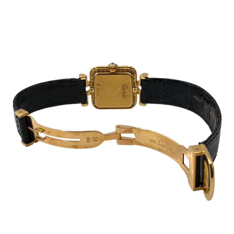 【cartier】カルティエ　レザーストラップ cartier】カルティエレザーストラップ