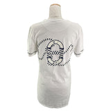 エルメス HERMES Canoe シェーヌダンクル柄Tシャツワンピース 3E4508DL ホワイト コットン レディース ワンピース
