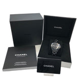 シャネル CHANEL J12 ウォンテッド 38mm H7418 ブラック セラミック 自動巻き メンズ 腕時計