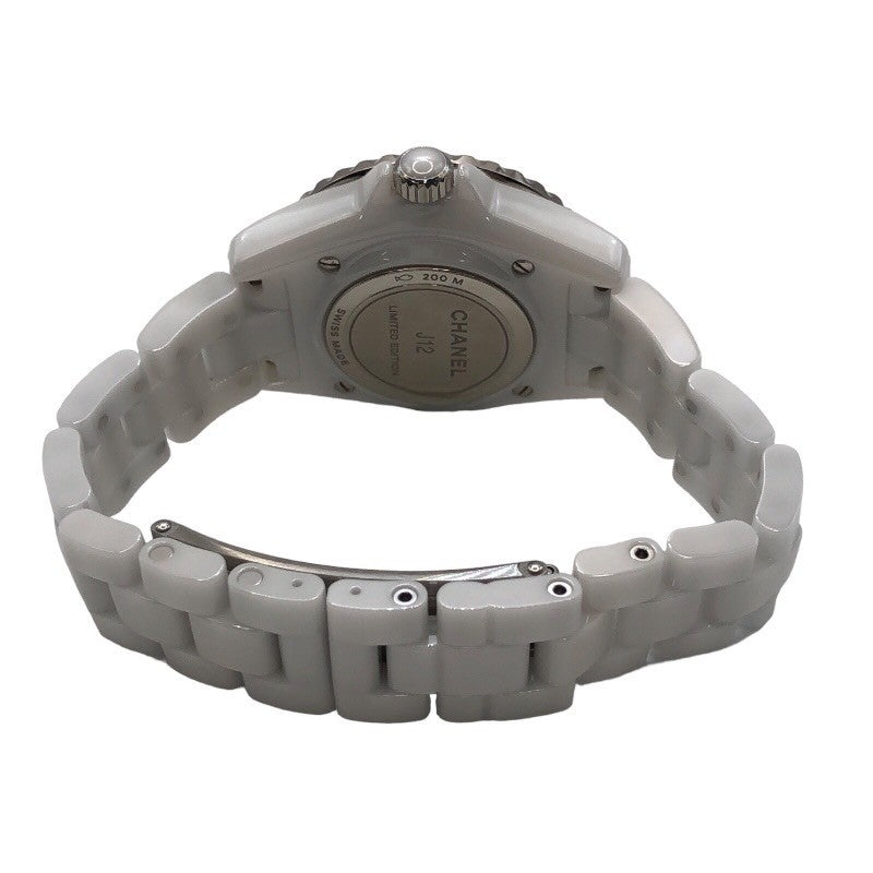 シャネル CHANEL J12　コズミック　33mm　数量限定生産モデル H7990 セラミック/SS レディース 腕時計