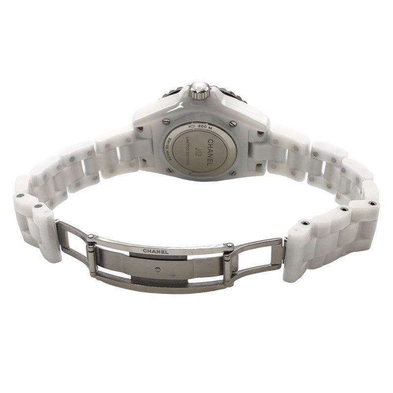美品 J12 33MM セラミック 新品)CHANEL シャネル J12 33mm ホワイトセラミック