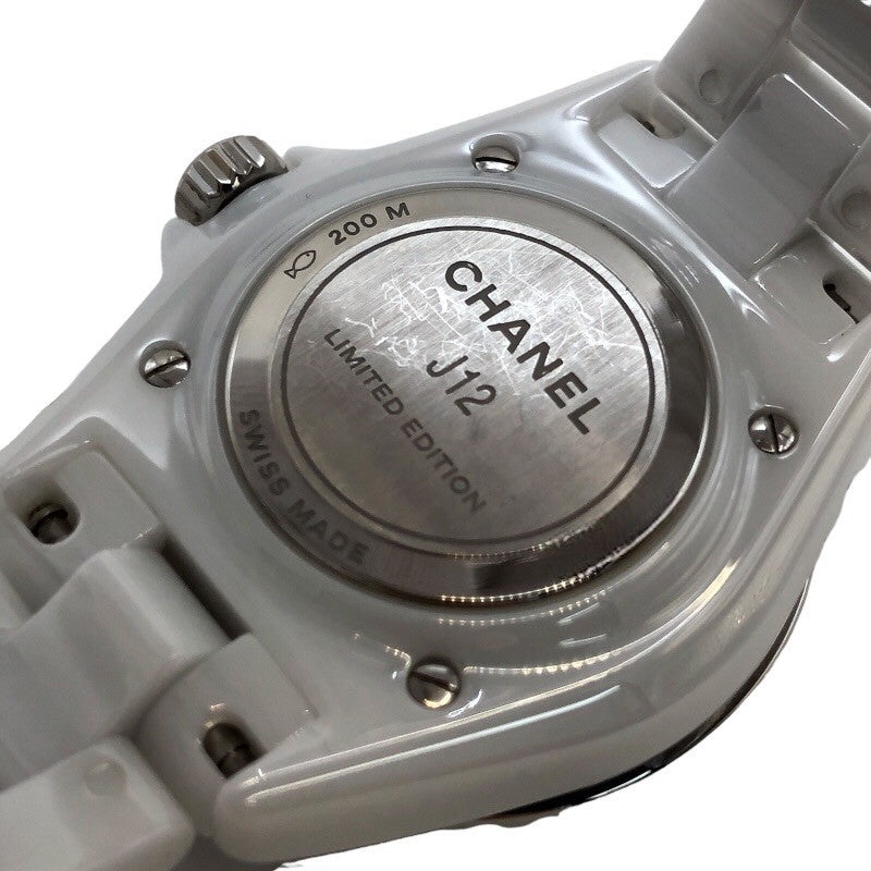 シャネル CHANEL J12　コズミック　33mm　数量限定生産モデル H7990 セラミック/SS レディース 腕時計