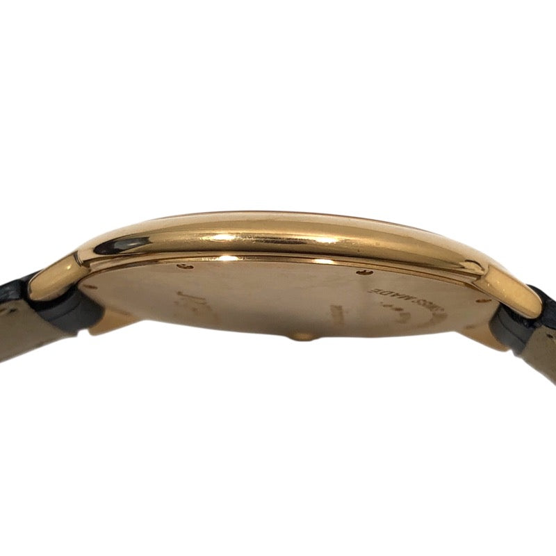 カルティエ Cartier バロンブルー エクストラフラット W6920054 K18PG メンズ 腕時計