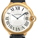 カルティエ Cartier バロンブルー エクストラフラット W6920054 K18PG メンズ 腕時計