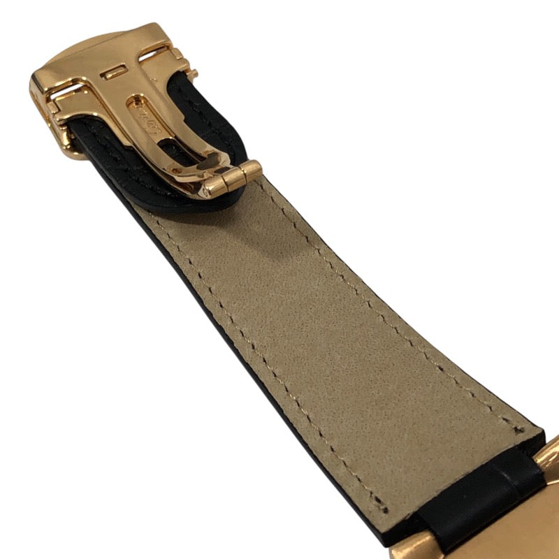 カルティエ Cartier バロンブルー エクストラフラット W6920054 K18PG メンズ 腕時計