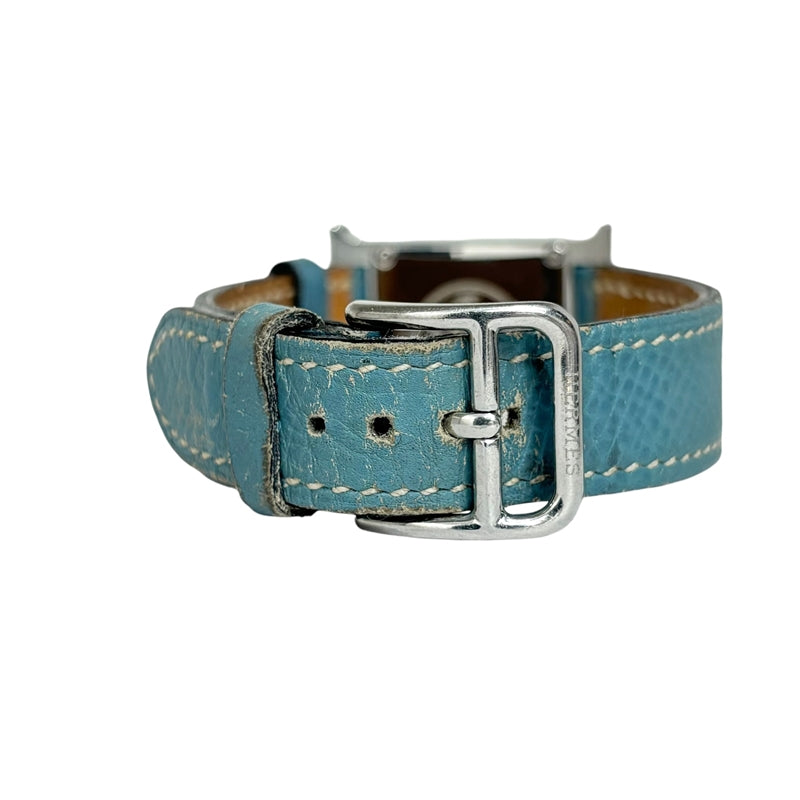 エルメスHERMESベルト13mmホワイト×ブルー系　美品　替えベルト ホワイト（白）系 HERMES(エルメス) ベルト(レディース) - 海外