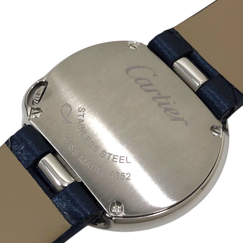 カルティエ Cartier バロンブランドゥカルティエ W4BL0002 シルバー ステンレススチール レディース 腕時計