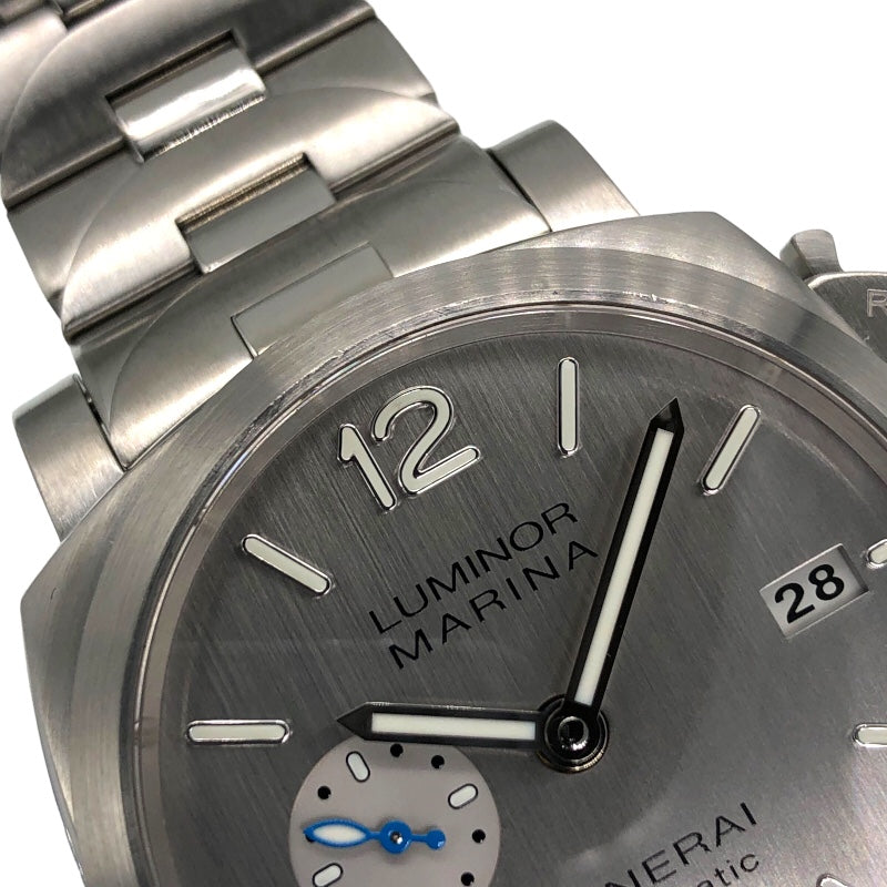 パネライ PANERAI ルミノール マリーナ PAM00977 シルバー SS 自動巻き メンズ 腕時計