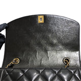 シャネル CHANEL ダイアナ25 A01165 ブラック　ゴールド金具 ラムスキン レディース ショルダーバッグ