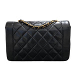 シャネル CHANEL ダイアナ25 A01165 ブラック　ゴールド金具 ラムスキン レディース ショルダーバッグ