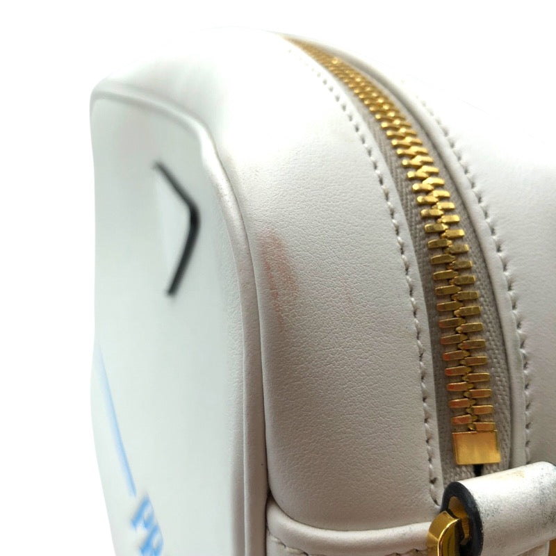 プラダ PRADA カメラバッグ 1BH093 カーフ レディース ショルダーバッグ【中古】