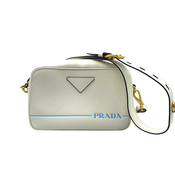 プラダ PRADA カメラバッグ 1BH093 カーフ レディース ショルダーバッグ【中古】