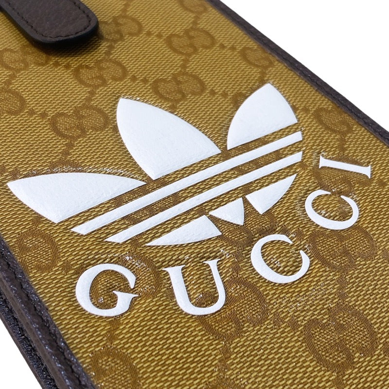 グッチ GUCCI スマホショルダー 702203 ブラウン ホワイト ユニセックス ショルダーバッグ | 中古ブランドリユースショップ  OKURA(おお蔵)