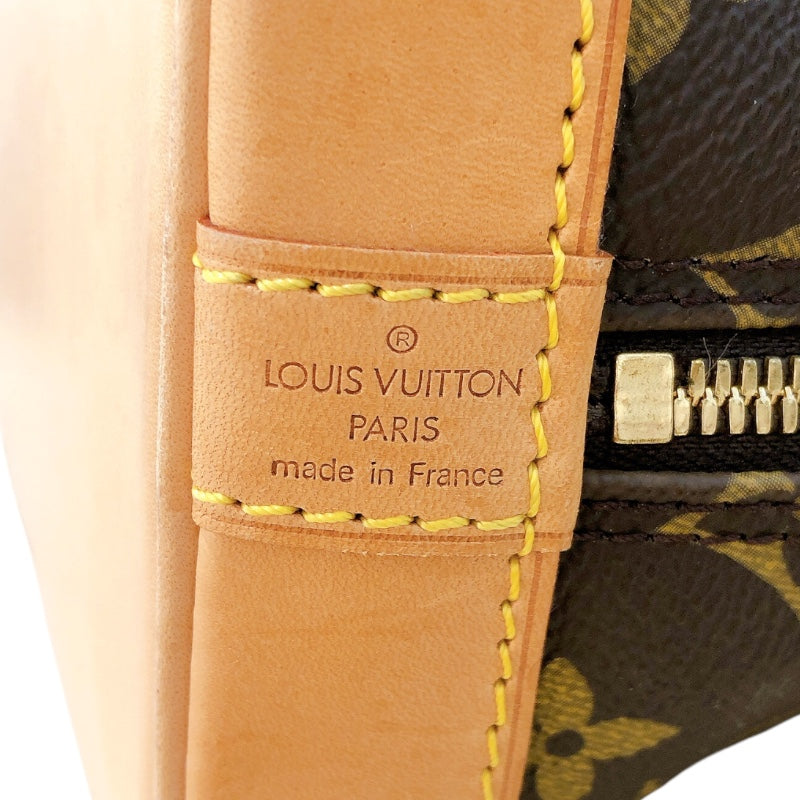 ルイ・ヴィトン LOUIS VUITTON アルマ M51130 ブラウン　ゴールド金具 モノグラム レディース ハンドバッグ