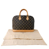 ルイ・ヴィトン LOUIS VUITTON アルマ M51130 ブラウン　ゴールド金具 モノグラム レディース ハンドバッグ