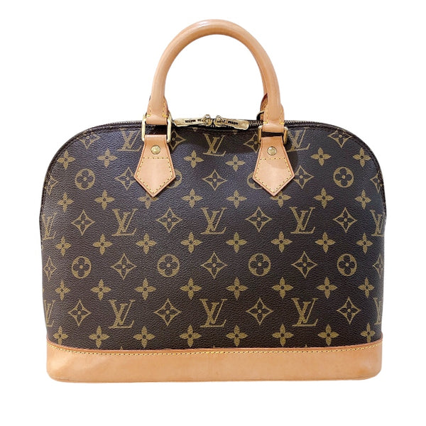 ルイ・ヴィトン LOUIS VUITTON アルマ M51130 ブラウン　ゴールド金具 モノグラム レディース ハンドバッグ