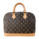 ルイ・ヴィトン LOUIS VUITTON アルマ M51130 ブラウン　ゴールド金具 モノグラム レディース ハンドバッグ