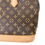 ルイ・ヴィトン LOUIS VUITTON アルマ M51130 モノグラム ゴールド金具 PVC レディース ハンドバッグ