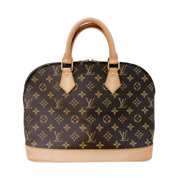 ルイ・ヴィトン LOUIS VUITTON アルマ M51130 モノグラム ゴールド金具 PVC レディース ハンドバッグ