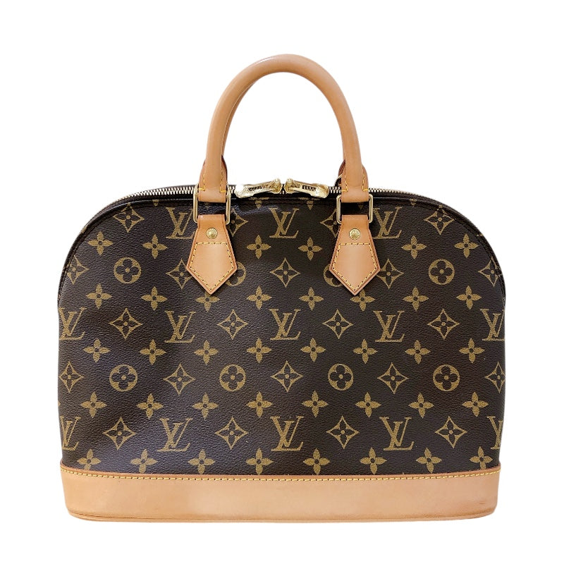 ルイ・ヴィトン LOUIS VUITTON アルマ M51130 モノグラム ゴールド金具 PVC レディース ハンドバッグ