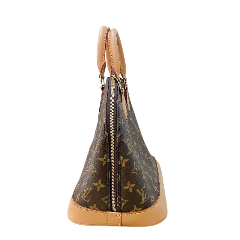 ルイ・ヴィトン LOUIS VUITTON アルマ M51130 モノグラム ゴールド金具 PVC レディース ハンドバッグ