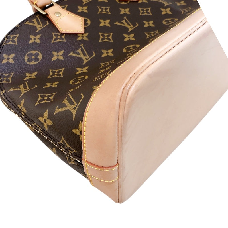 ルイ・ヴィトン LOUIS VUITTON アルマ M51130 モノグラム ゴールド金具 PVC レディース ハンドバッグ