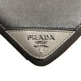 プラダ PRADA サフィアーノショルダーバッグ ブラック レザー メンズ ショルダーバッグ