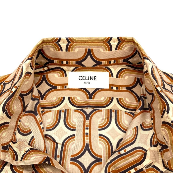 セリーヌ CELINE チェーンプリントシルクブラウス 2C008067I マルチカラー シルク レディース ブラウス